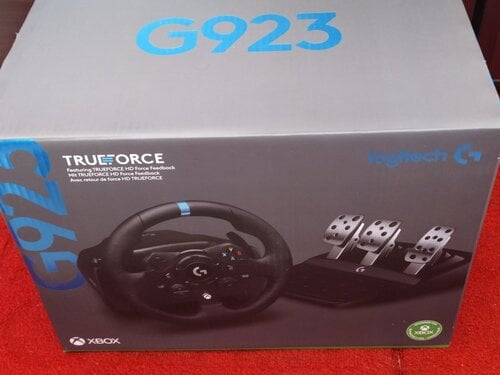 Καινούρια Logitech G923 Trueforce Xbox Τιμονιέρα με Πετάλια για PC / Xbox Series X/S / X