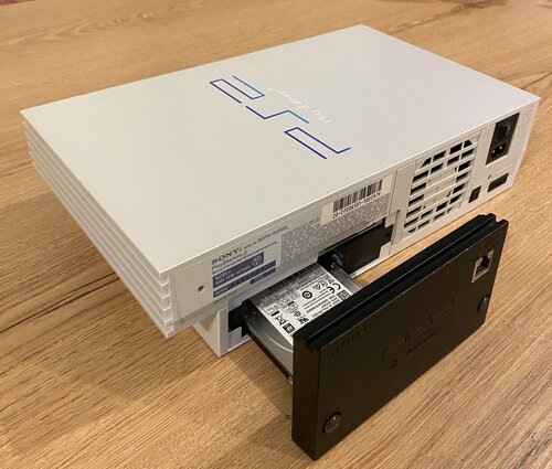 PlayStation 2 Rare White Pearl Japan 1tb SSHD