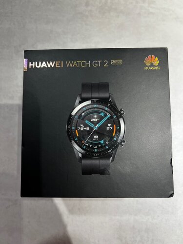 Huawei WATCH GT2 (46mm/Μαύρο/Μέταλο, Πλαστικό)