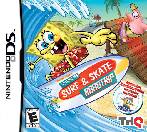 Περισσότερες πληροφορίες για "SpongeBob Surf and Skate Roadtrip (DS) (Nintendo DS)"
