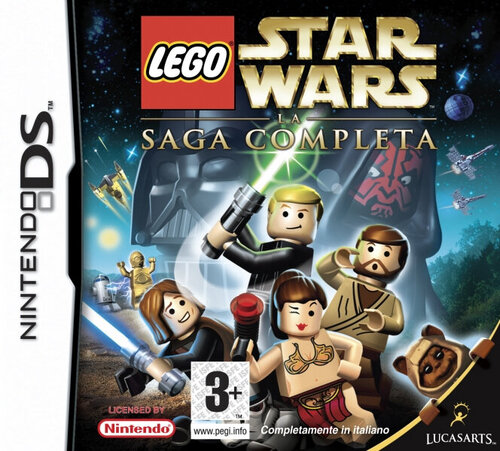 Περισσότερες πληροφορίες για "Lego Star Wars: La Saga Completa (Nintendo DS)"
