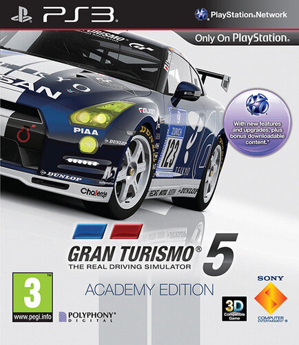 Περισσότερες πληροφορίες για "Gran Turismo 5 Academy Edition (PlayStation 3)"