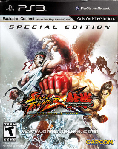 Περισσότερες πληροφορίες για "Street Fighter X Tekken Special Edition (PlayStation 3)"