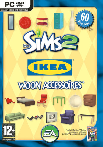 Περισσότερες πληροφορίες για "De Sims 2 IKEA Woon Accessoires (PC)"