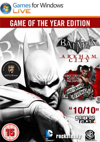 Περισσότερες πληροφορίες για "Batman: Arkham City - GOTY (PC)"