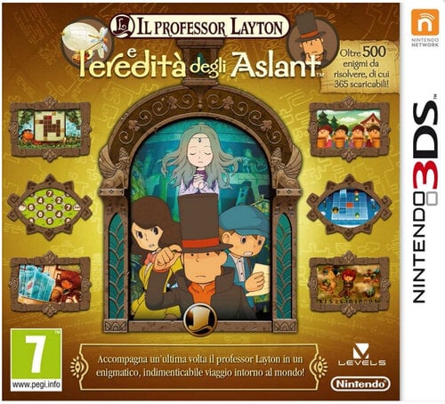 Περισσότερες πληροφορίες για "Il Professor Layton e L`eredita` Degli Aslant (Nintendo 3DS)"