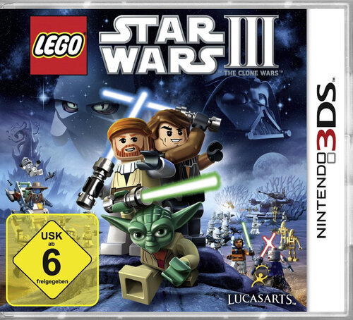 Περισσότερες πληροφορίες για "Lego Star Wars 3 - The Clone (Nintendo 3DS)"