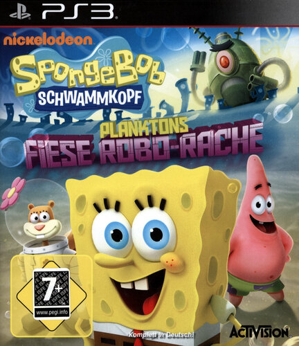 Περισσότερες πληροφορίες για "SpongeBob Squarepants: Plankton's Robotic Revenge (PlayStation 3)"