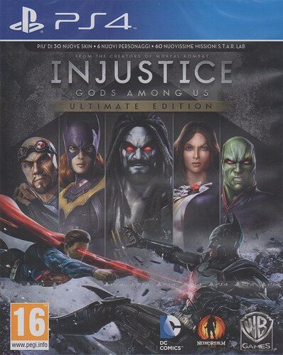 Περισσότερες πληροφορίες για "Injustice: Gods Among Us - Ultimate Edition (PlayStation 4)"
