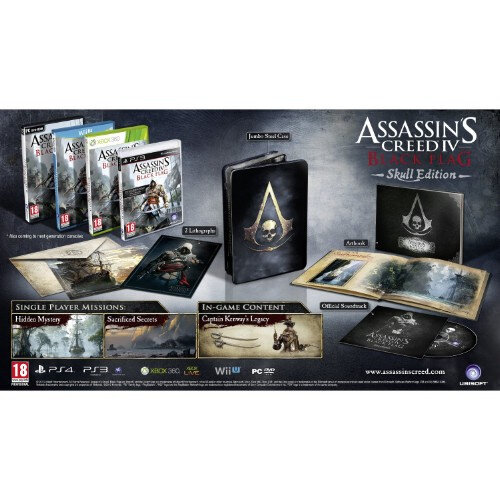 Περισσότερες πληροφορίες για "Assassins Creed 4: Black Flag - Skull Edition (PlayStation 3)"