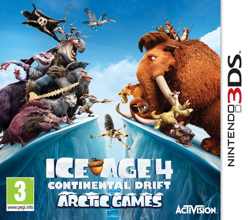 Περισσότερες πληροφορίες για "Ice Age 4: Continental Drift Arctic Games (Nintendo 3DS)"