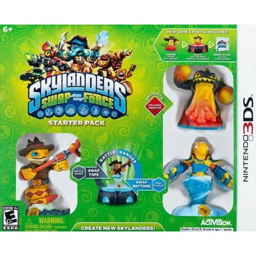 Περισσότερες πληροφορίες για "Skylanders: Swap Force Starter Pack (Nintendo 3DS)"