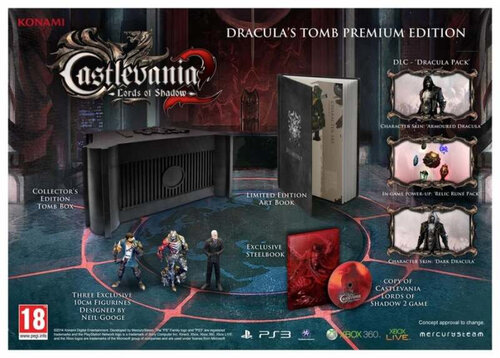 Περισσότερες πληροφορίες για "Konami Castlevania: Lords of Shadow 2 - Dracula's Tomb Premium Edition (Xbox 360)"