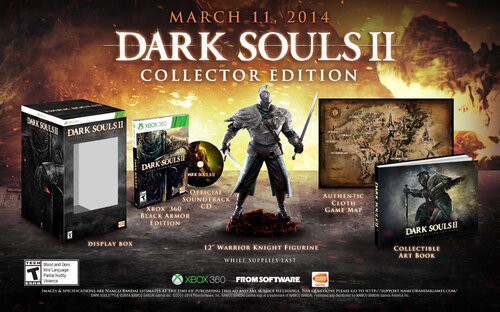 Περισσότερες πληροφορίες για "Dark Souls II: Collector's Edition (Xbox 360)"