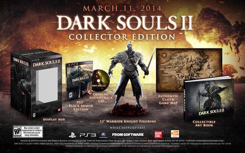 Περισσότερες πληροφορίες για "Dark Souls II: Collector's Edition (PlayStation 3)"