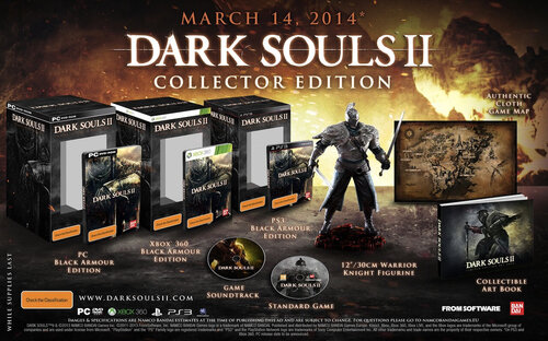 Περισσότερες πληροφορίες για "Dark Souls II: Collector's Edition (PC)"