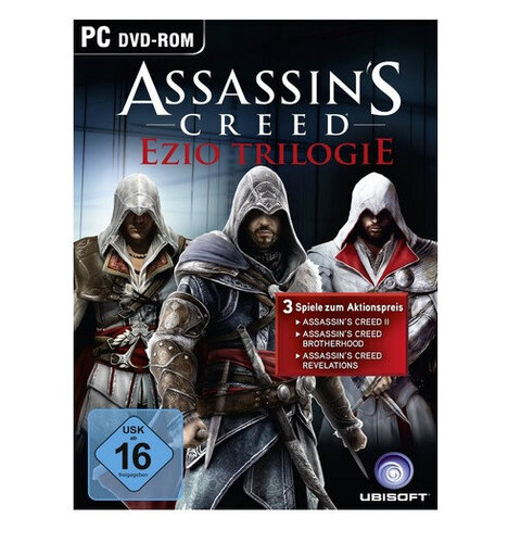 Περισσότερες πληροφορίες για "Assassins Creed Ezio Trilogie (PC)"