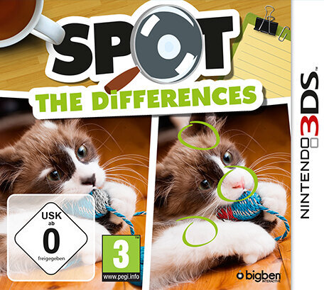 Περισσότερες πληροφορίες για "Bigben Interactive Spot the Differences (Nintendo 3DS)"