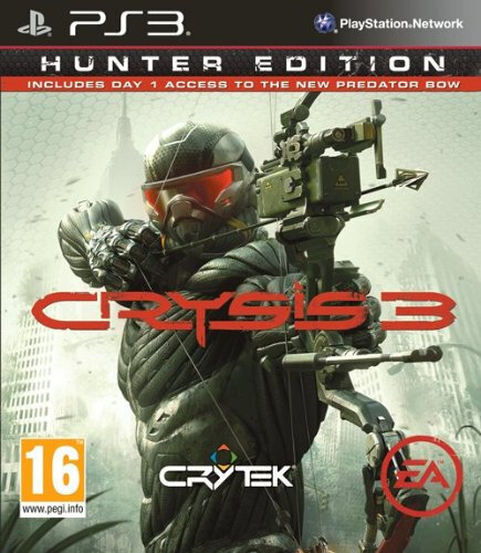 Περισσότερες πληροφορίες για "Crysis 3 Limited Hunter Edition (PlayStation 3)"
