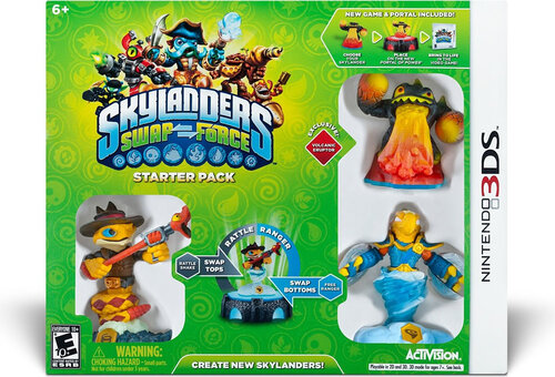 Περισσότερες πληροφορίες για "Skylanders: Swap Force - Starter Pack (Nintendo 3DS)"