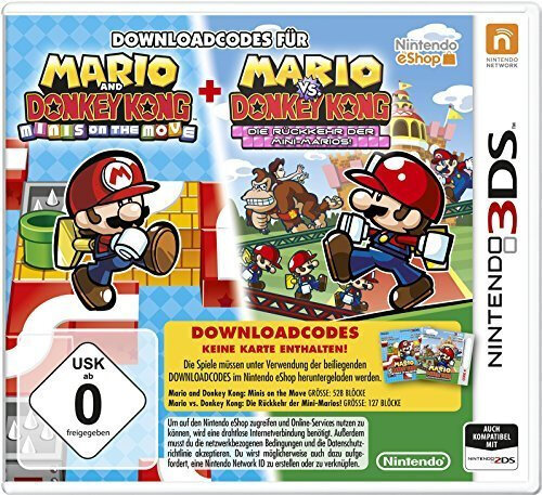 Περισσότερες πληροφορίες για "Mario & Donkey Kong: Minis on the Move The March Again (Nintendo 3DS)"