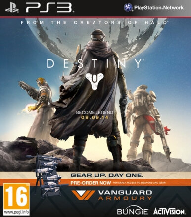 Περισσότερες πληροφορίες για "Destiny Vanguard Armoury Edition (PlayStation 3)"