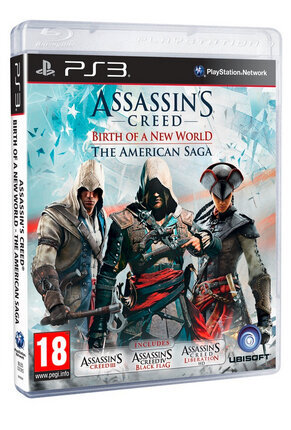 Περισσότερες πληροφορίες για "Assasins Creed: Birth Of a New World The American Saga (PlayStation 3)"