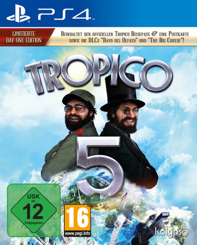 Περισσότερες πληροφορίες για "Tropico 5: Day One Edition (PlayStation 4)"