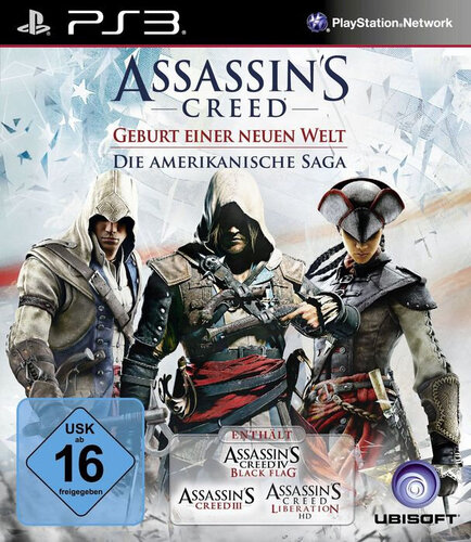 Περισσότερες πληροφορίες για "Assassin's Creed: Die Geburt einer neuen Welt - amerikanische Saga (PlayStation 3)"