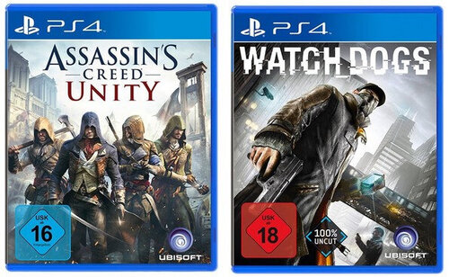 Περισσότερες πληροφορίες για "Big Hit Pack: Assassin's Creed Unity & Watch Dogs (PlayStation 4)"