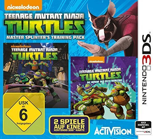 Περισσότερες πληροφορίες για "Activision Teenage Mutant Ninja Turtles Master Splinter's Training Pack (Nintendo 3DS)"