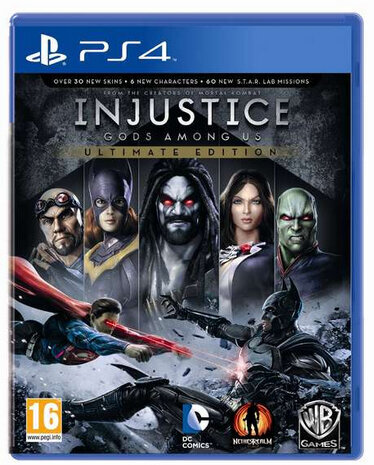 Περισσότερες πληροφορίες για "Injustice: Gods Among Us Ultimate Edition (PlayStation 4)"