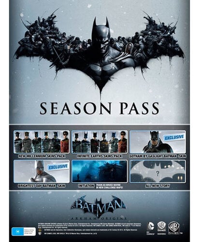 Περισσότερες πληροφορίες για "Batman: Arkham Origins - Season Pass (PC)"