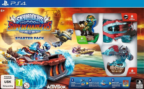 Περισσότερες πληροφορίες για "Skylanders Superchargers Starter Pack (PlayStation 4)"