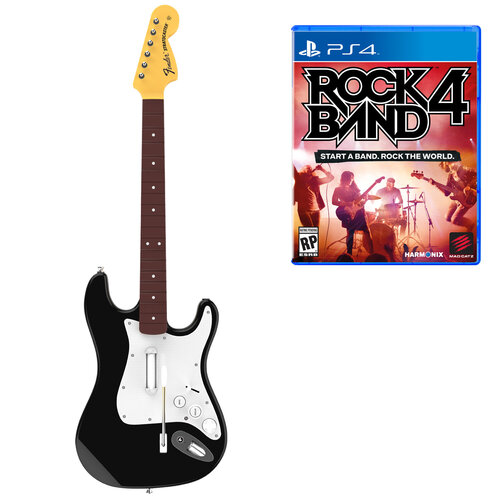 Περισσότερες πληροφορίες για "Rock Band 4 - Wireless Fender Stratocaster Guitar Bundle (PlayStation 4)"