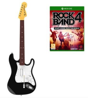 Περισσότερες πληροφορίες για "Rock Band 4 - Wireless Fender Stratocaster Guitar Bundle (Xbox One)"