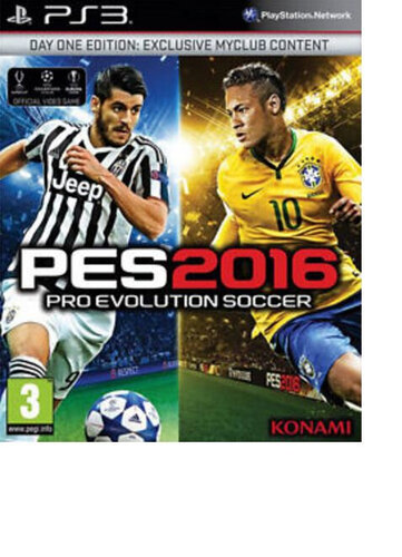 Περισσότερες πληροφορίες για "PES 2016 Day 1 (PlayStation 3)"