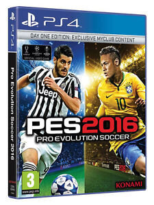 Περισσότερες πληροφορίες για "Pro Evolution Soccer 2016 Day One Edition (PlayStation 4)"