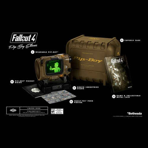 Περισσότερες πληροφορίες για "Bethesda Fallout 4 Pip-Boy Edition (PlayStation 4)"