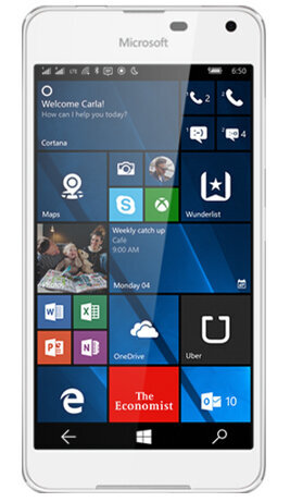 Περισσότερες πληροφορίες για "Nokia Lumia 650 Dual SIM (Άσπρο/16 GB)"