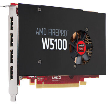Περισσότερες πληροφορίες για "AMD FirePro W5100 4GB"