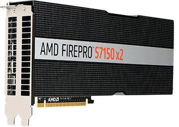Περισσότερες πληροφορίες για "AMD FirePro S7150 x2"