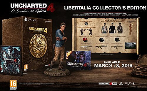 Περισσότερες πληροφορίες για "Uncharted 4: A Thief's End Libertalia Colector's Edition (PlayStation 4)"