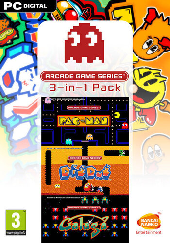 Περισσότερες πληροφορίες για "Arcade Game Series 3-in-1 Pack (PC)"