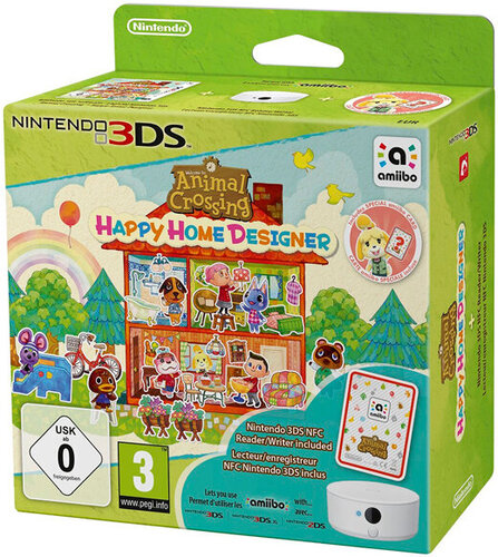 Περισσότερες πληροφορίες για "Animal Crossing: Happy Home Designer + NFC Reader/Writer amiibo Cards Series 1 Pack (Nintendo 3DS)"