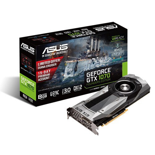 Περισσότερες πληροφορίες για "ASUS GTX1070-8G"