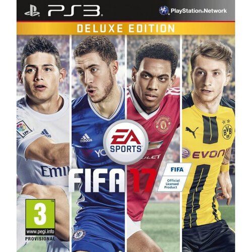 Περισσότερες πληροφορίες για "FIFA 17 Deluxe Edition (PlayStation 3)"