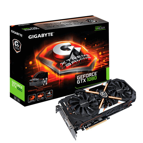 Περισσότερες πληροφορίες για "Gigabyte NVIDIA GeForce GTX 1080"