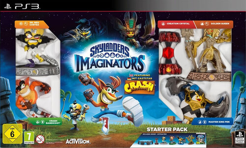 Περισσότερες πληροφορίες για "Skylanders Imaginators Starter Pack - Crash Edition (PlayStation 3)"