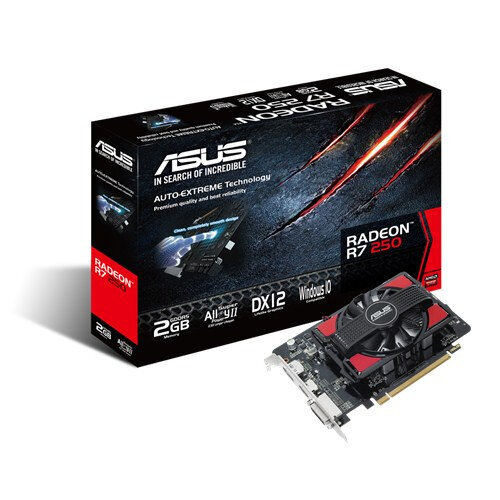 Περισσότερες πληροφορίες για "ASUS R7250-2GD5"